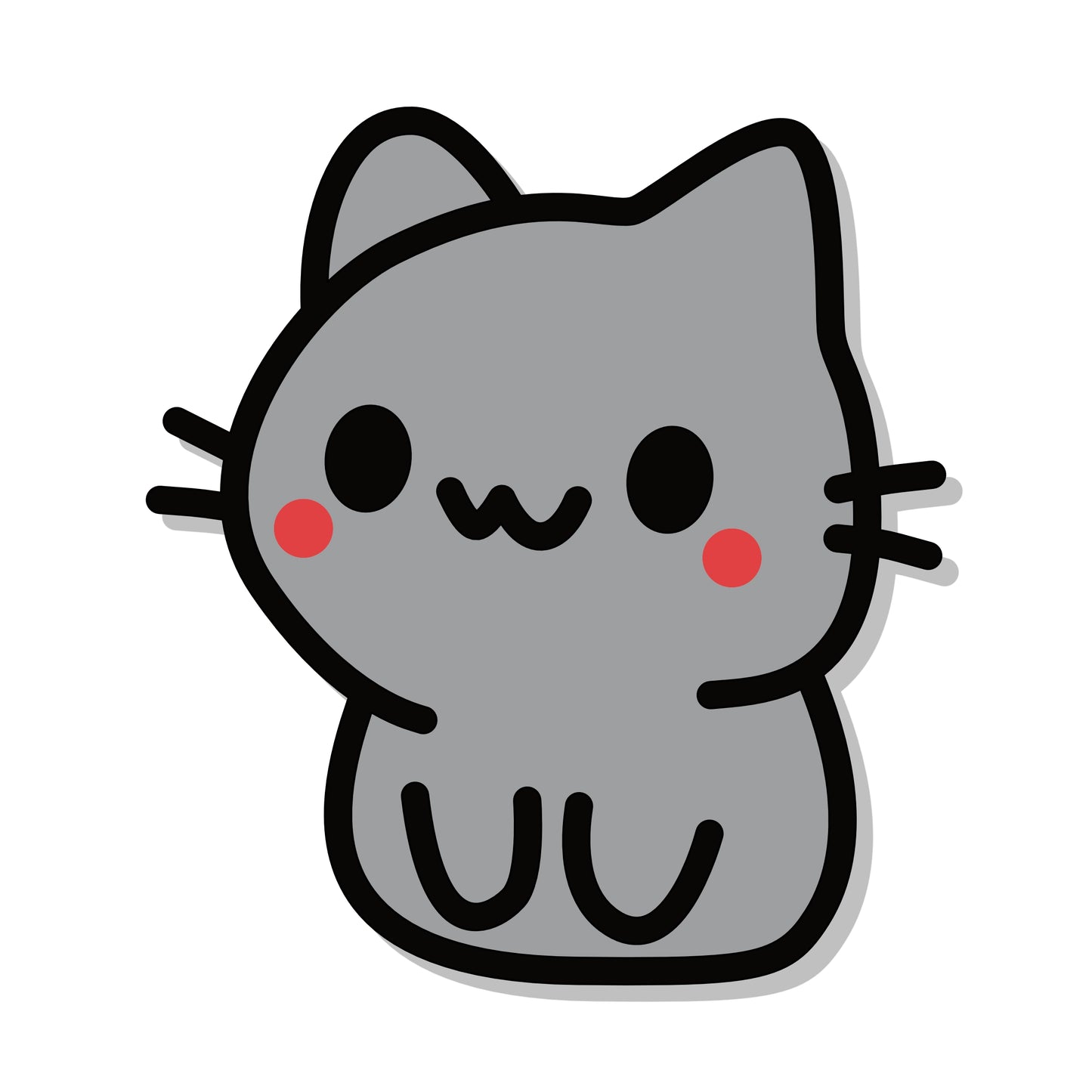Halloween Cat Magnet