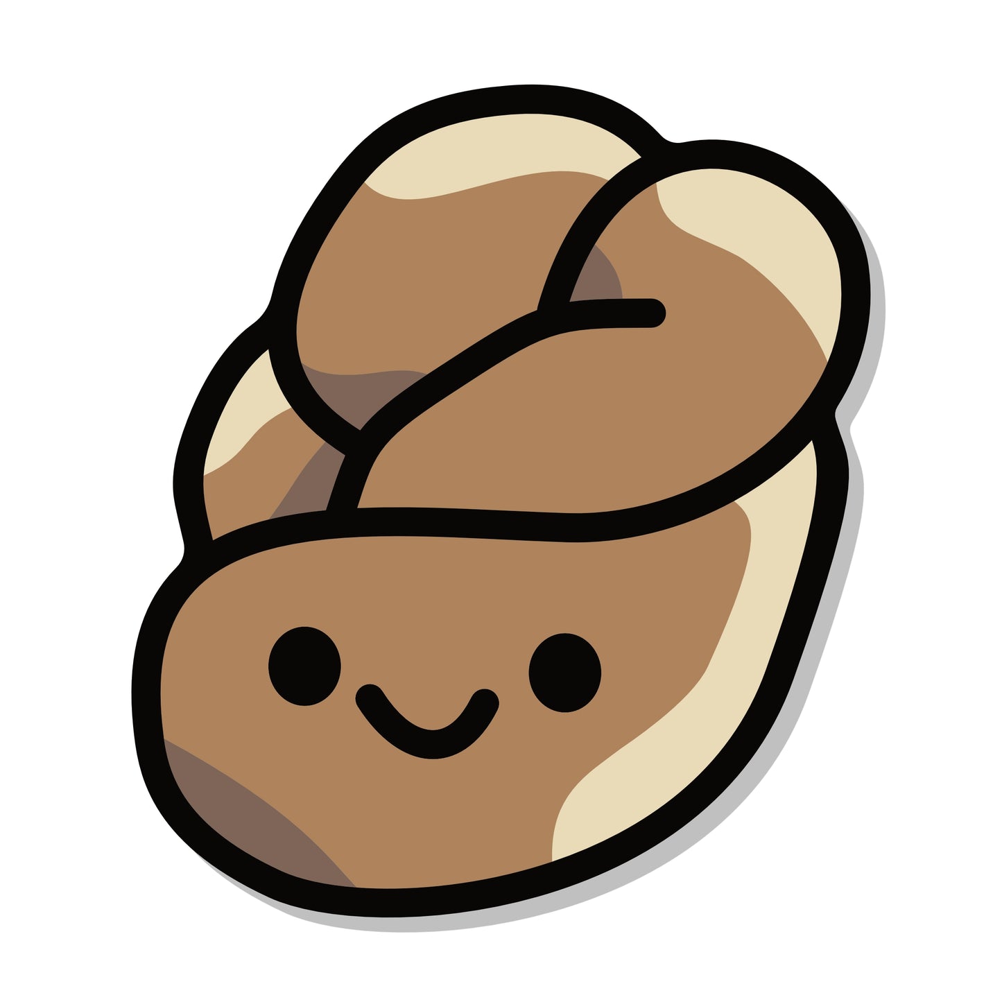 Cinnamon Twist Donut Magnet