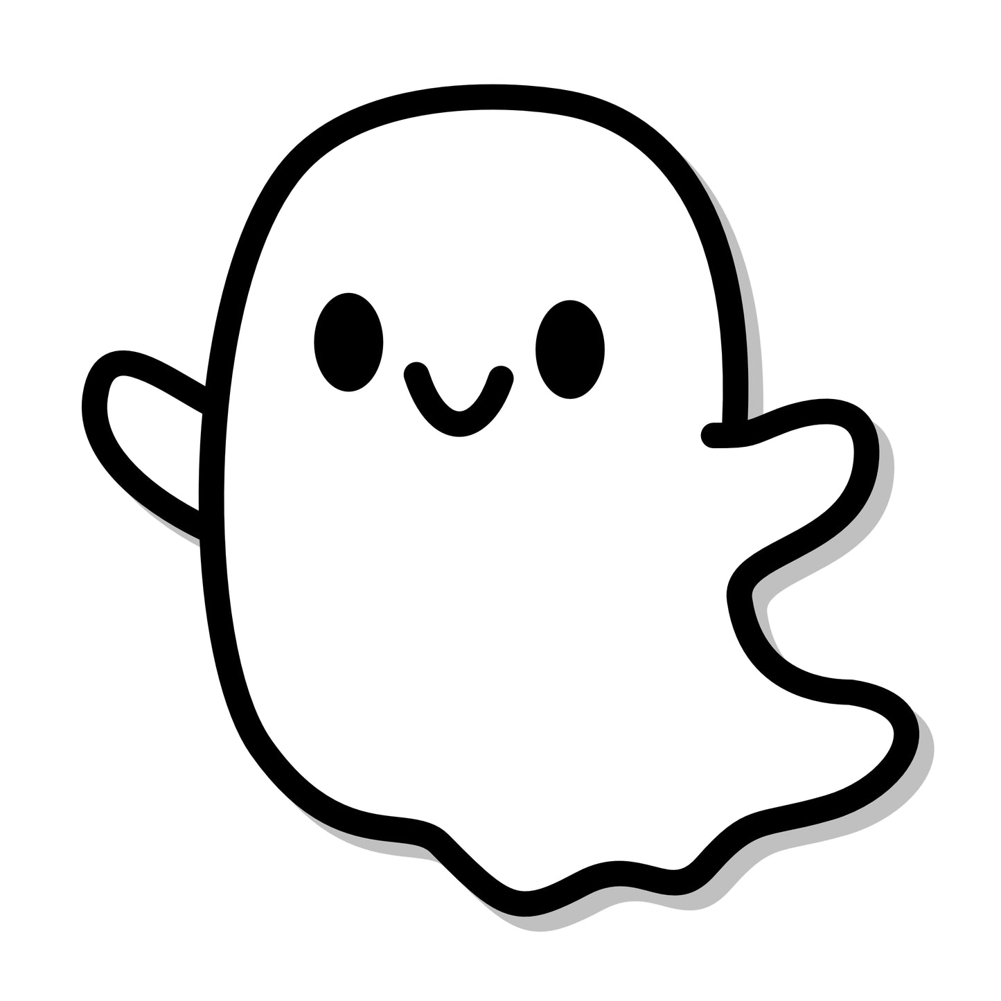 Halloween Ghost Magnet